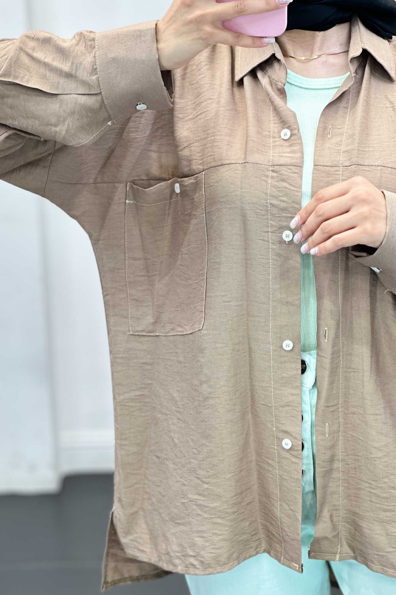 شومیز کرسپو دو جیب آرسس