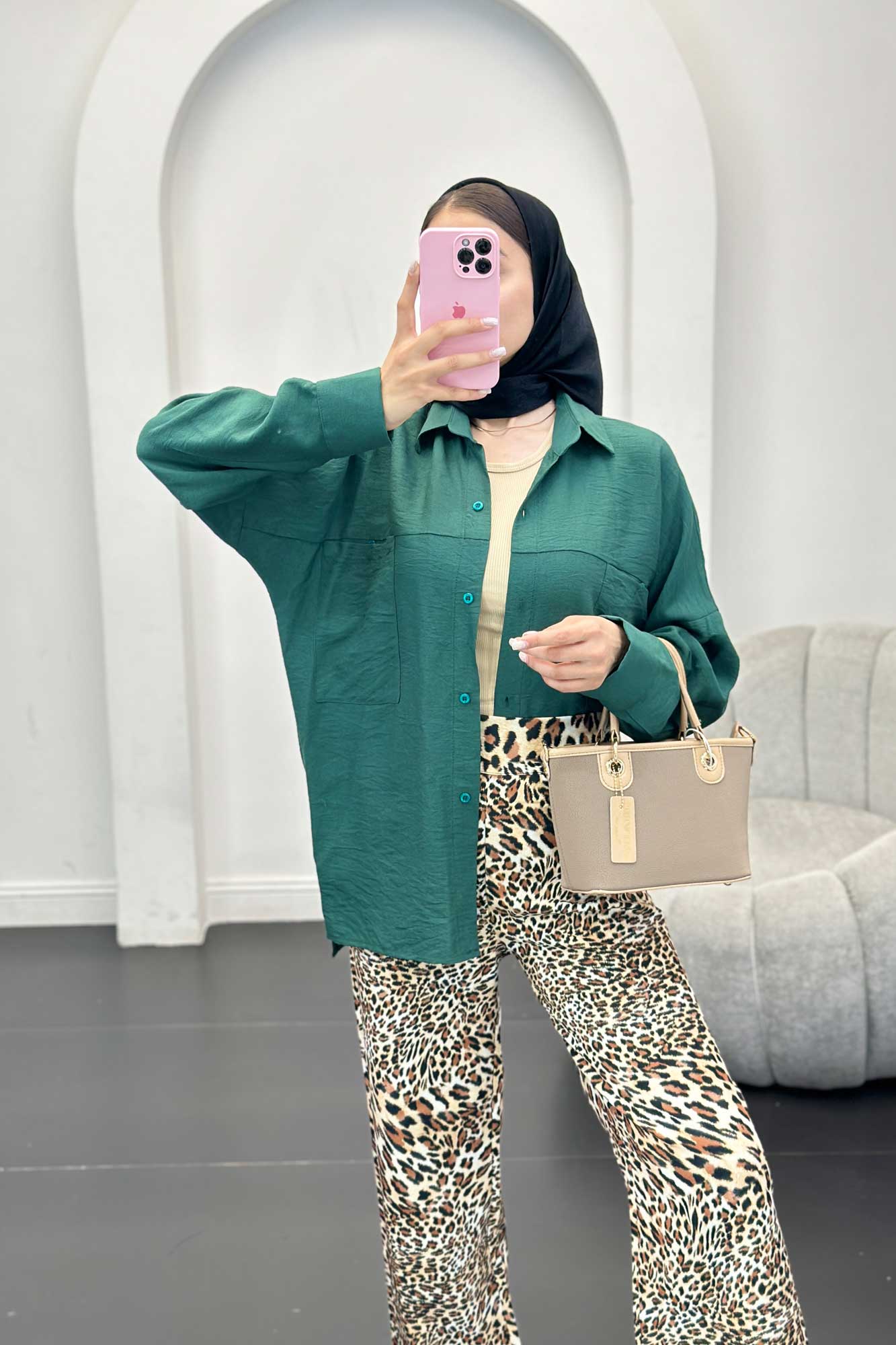 شومیز کرسپو دو جیب آرسس