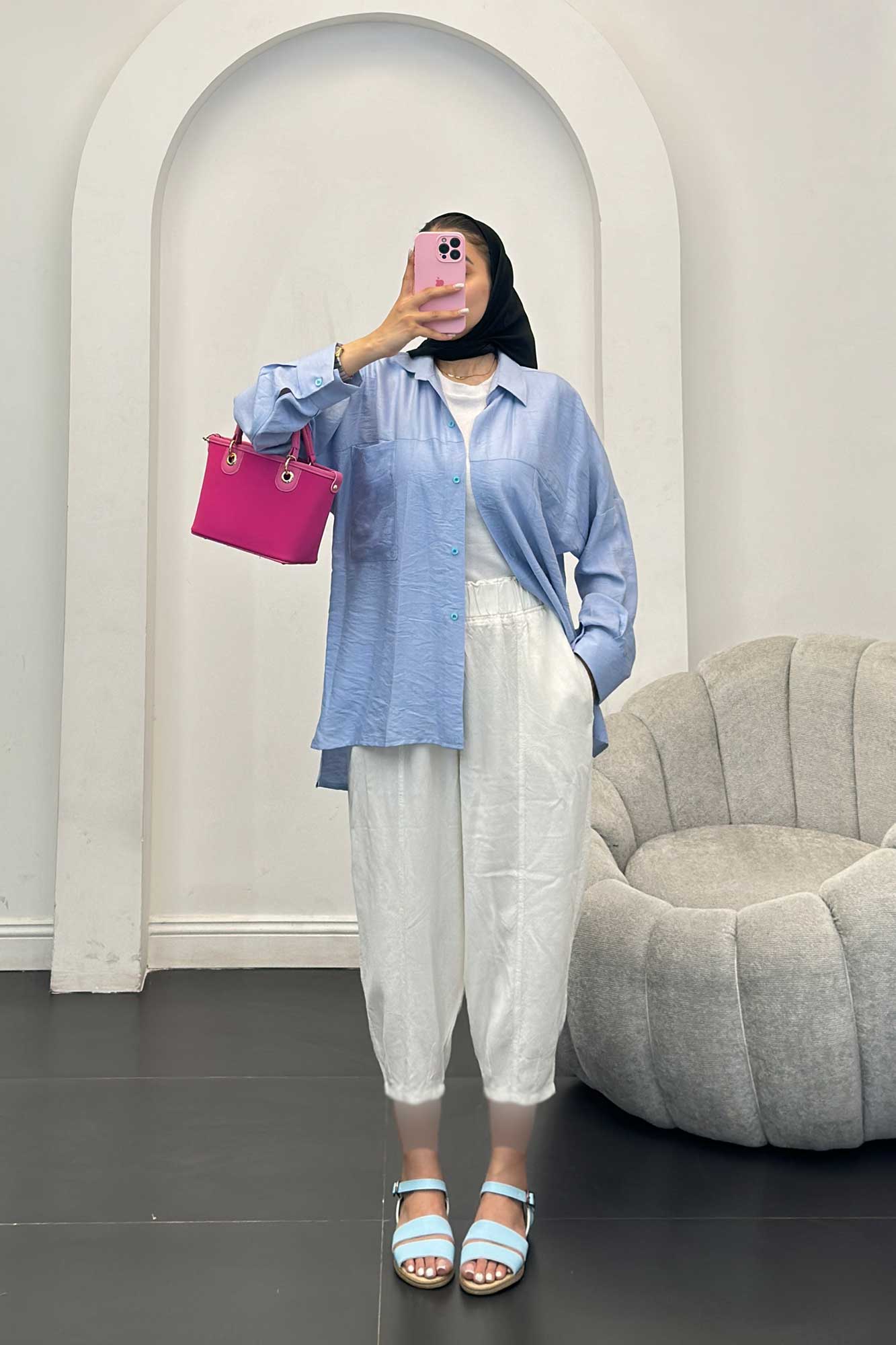 شومیز کرسپو دو جیب آرسس