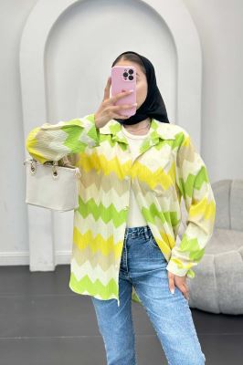 شومیز تک جیب کراش جناقی