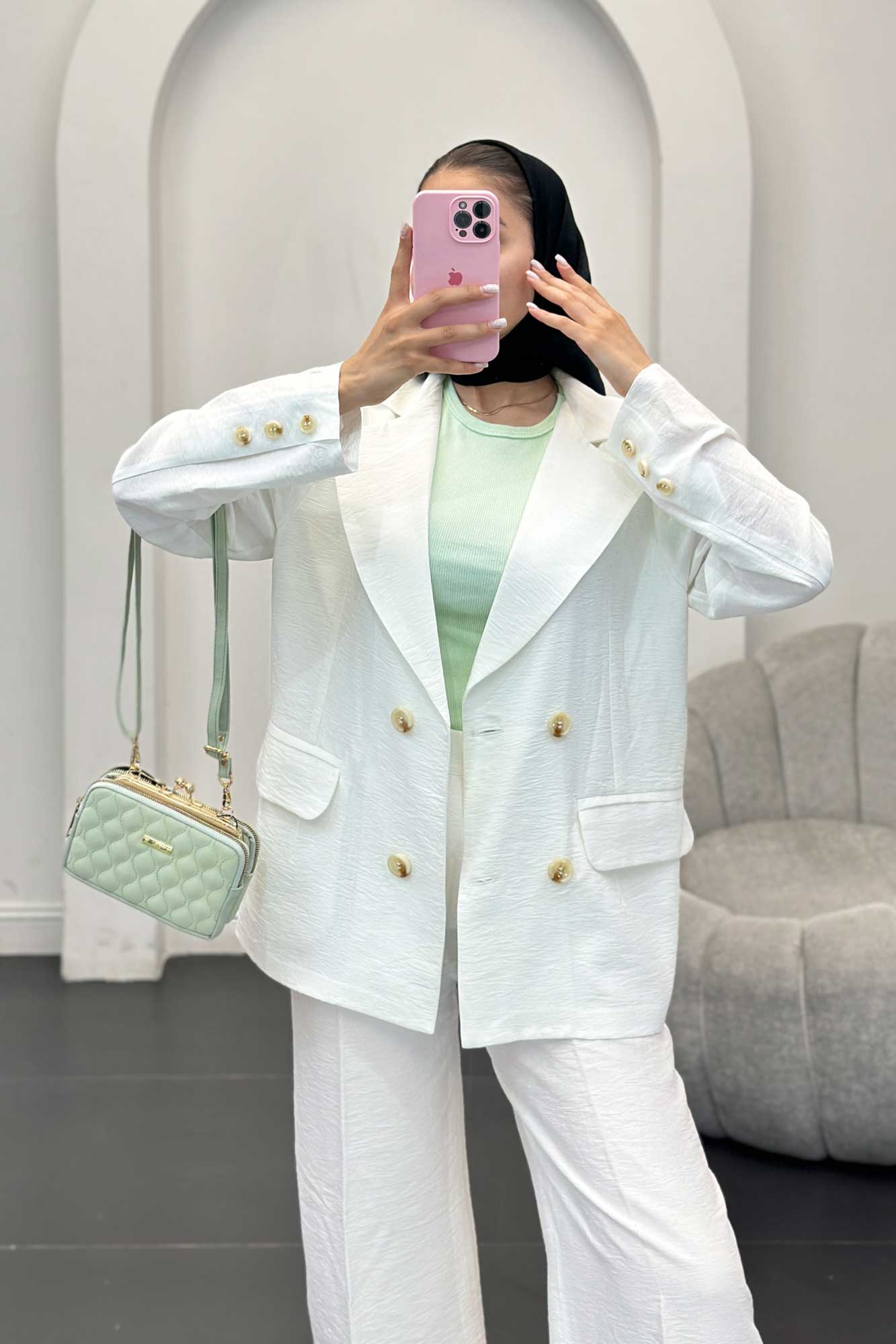 ست کت و شلوار بابوس کیژان