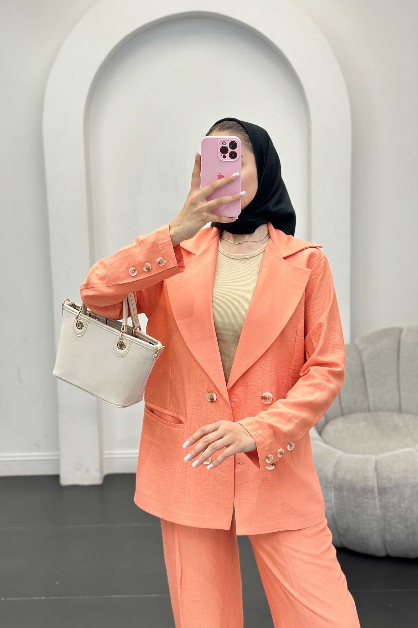 ست کت و شلوار بابوس کیژان