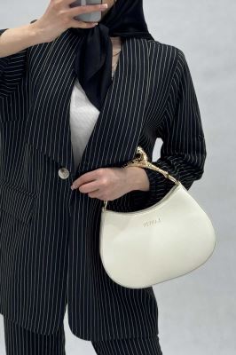 کت آستین پاگون دار راه راه شانتون