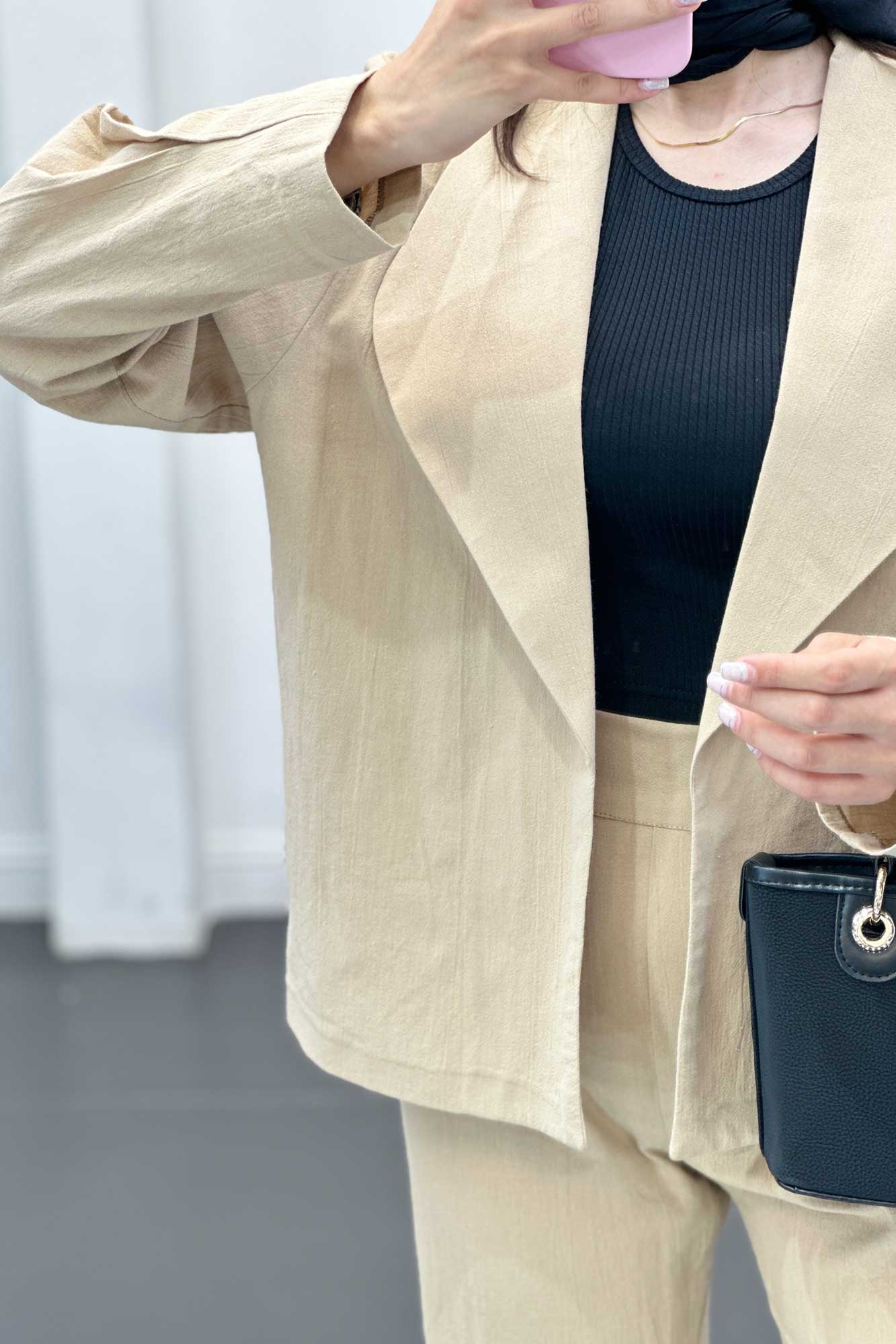 ست کت آستین پیله و شلوار وارنا