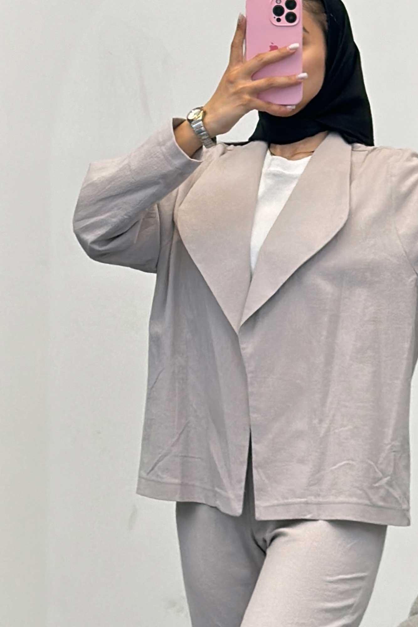 ست کت آستین پیله و شلوار وارنا