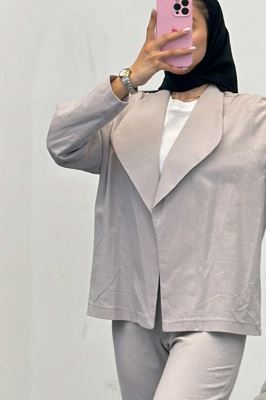 ست کت آستین پیله و شلوار وارنا