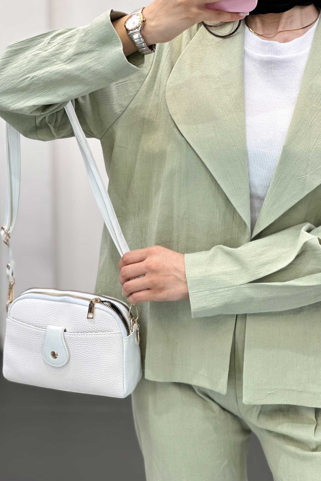 ست کت آستین پیله و شلوار وارنا