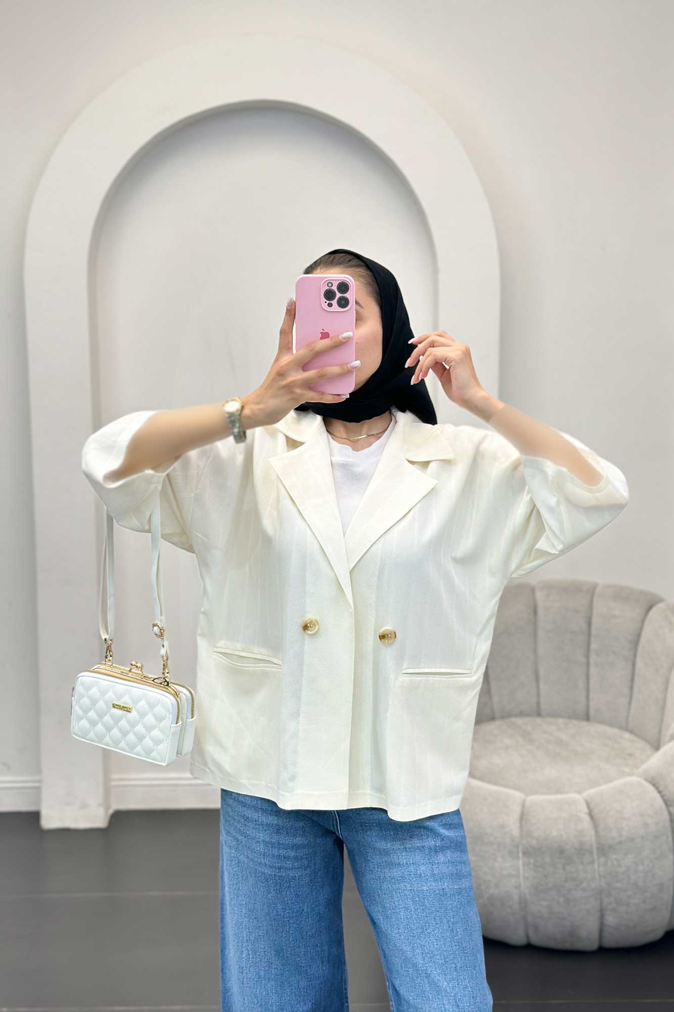 کت تک جگوار آستین سه رب نارون