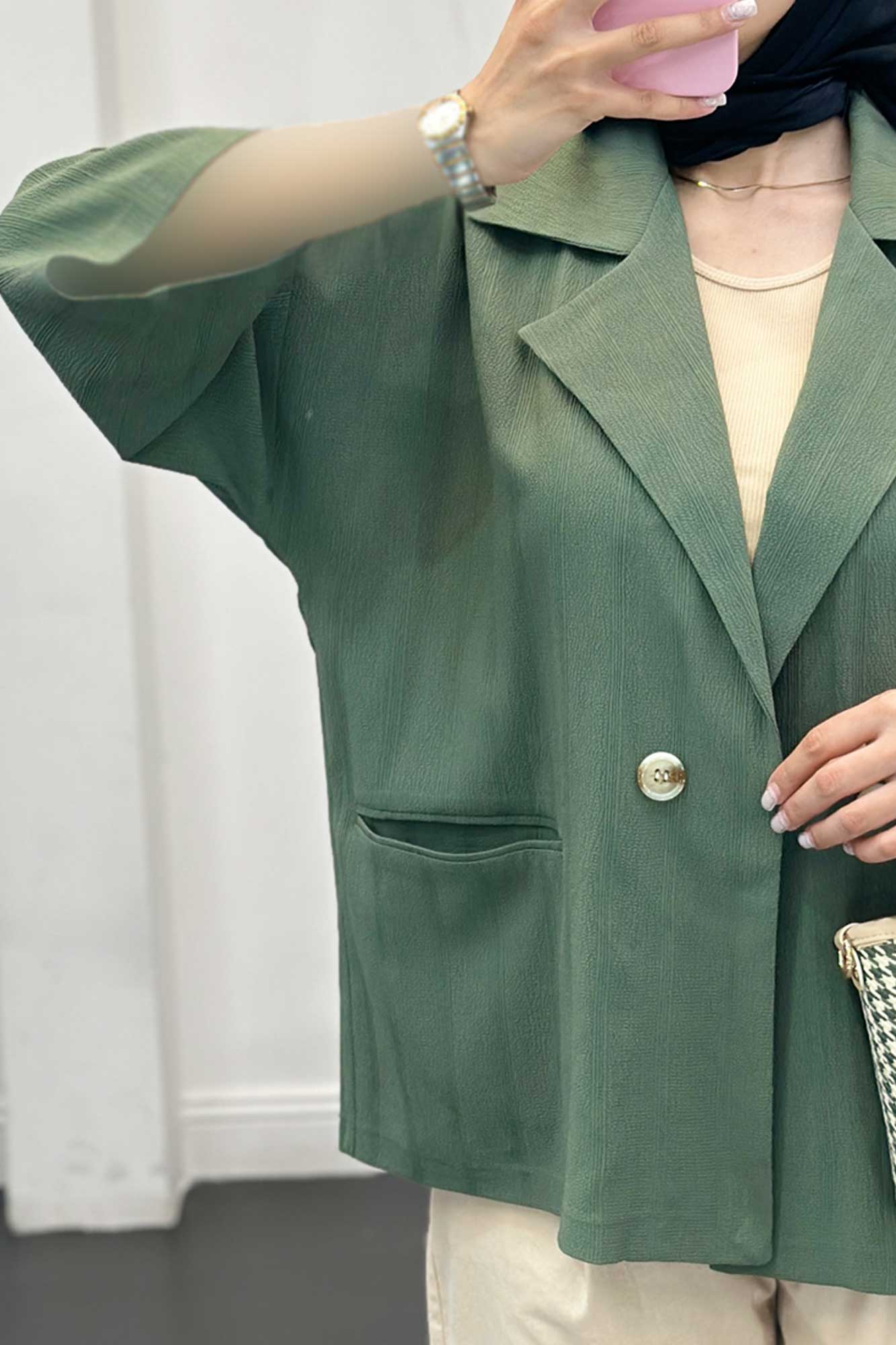 کت تک جگوار آستین سه رب نارون