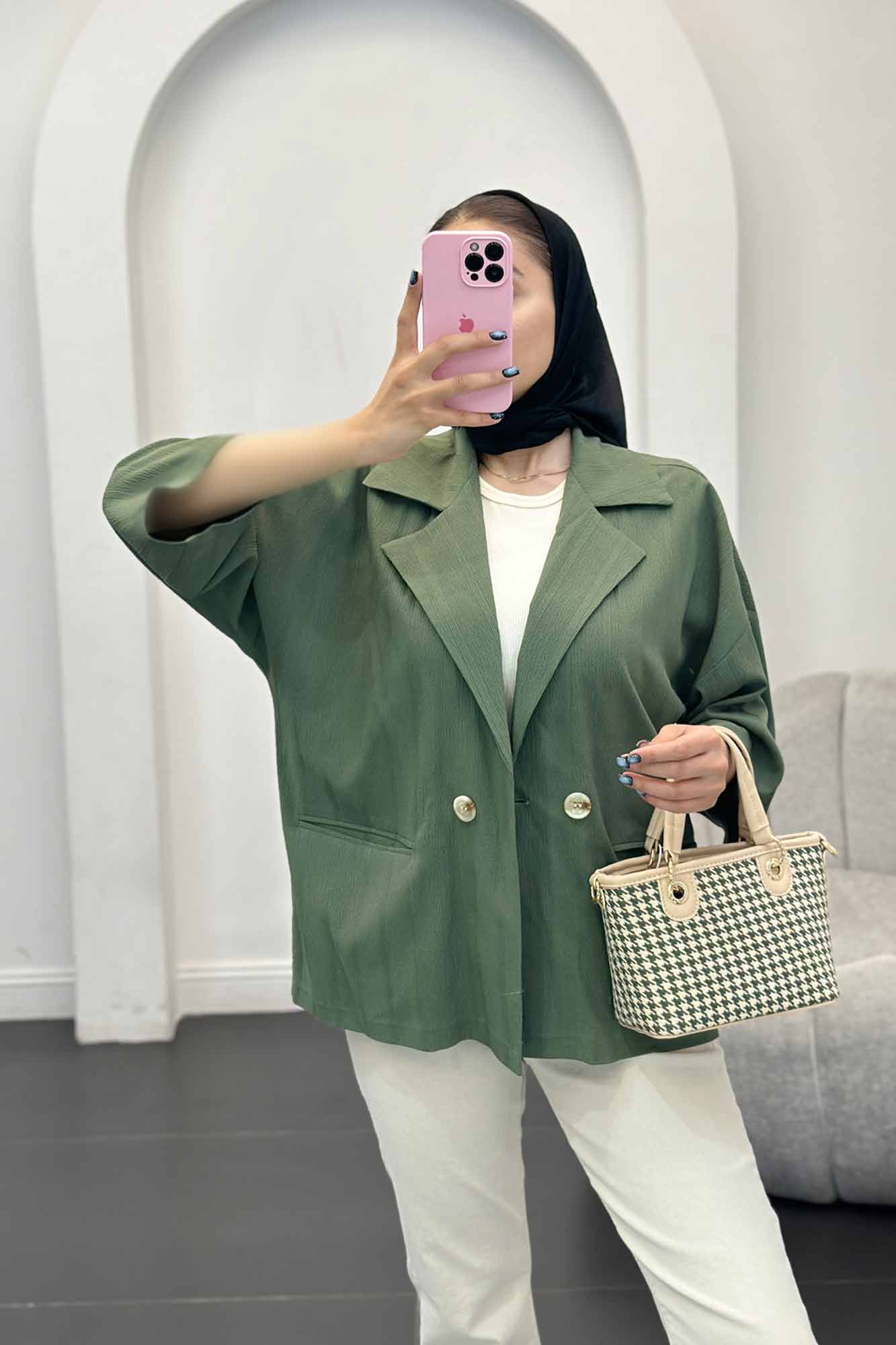 کت تک جگوار آستین سه رب نارون