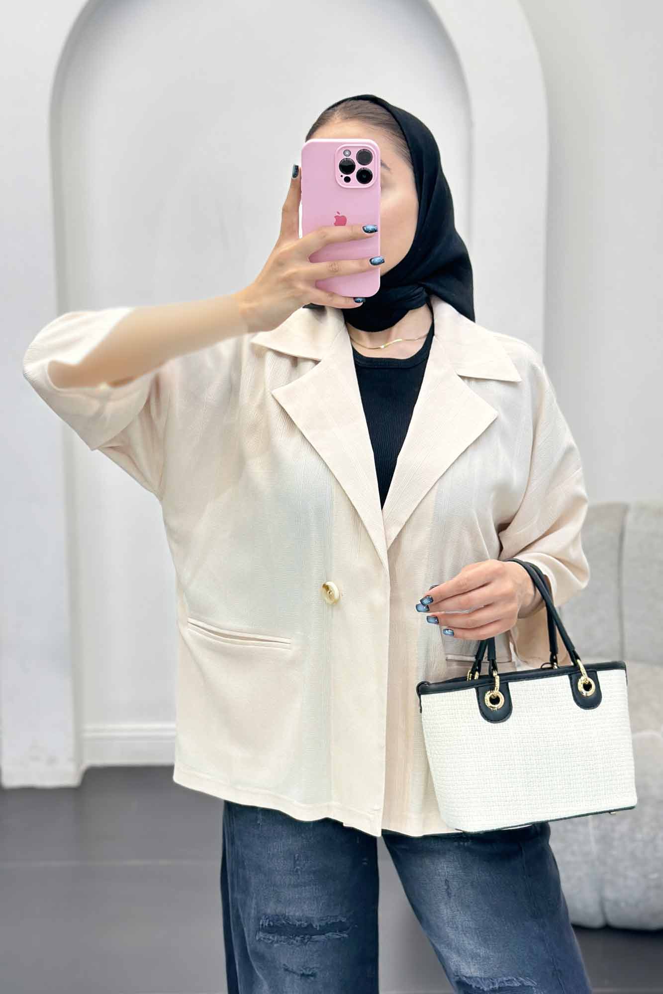 کت تک جگوار آستین سه رب نارون