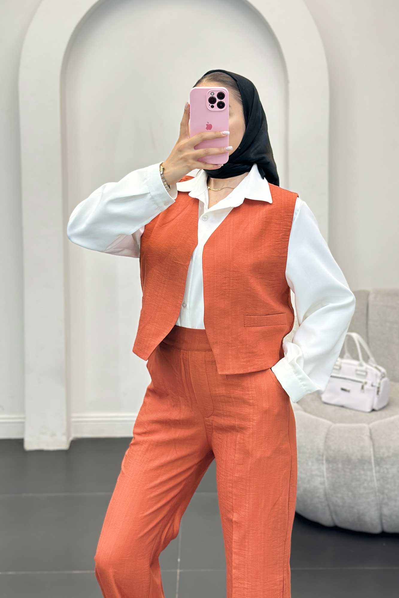 ست ژیله و شلوار جیب فیلتو بابوس لیام