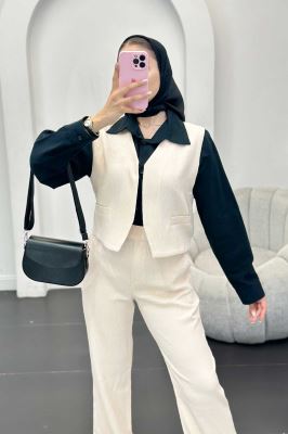 ست جلیقه شلوار السا