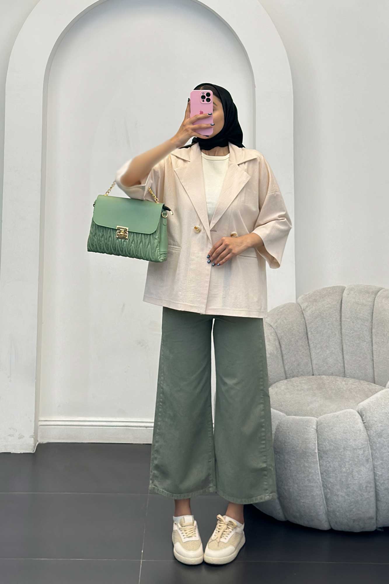 کت تک آستین سه رب