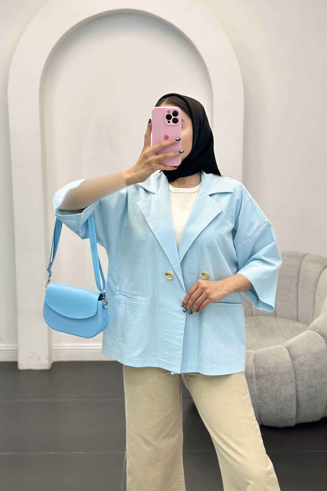 کت تک آستین سه رب