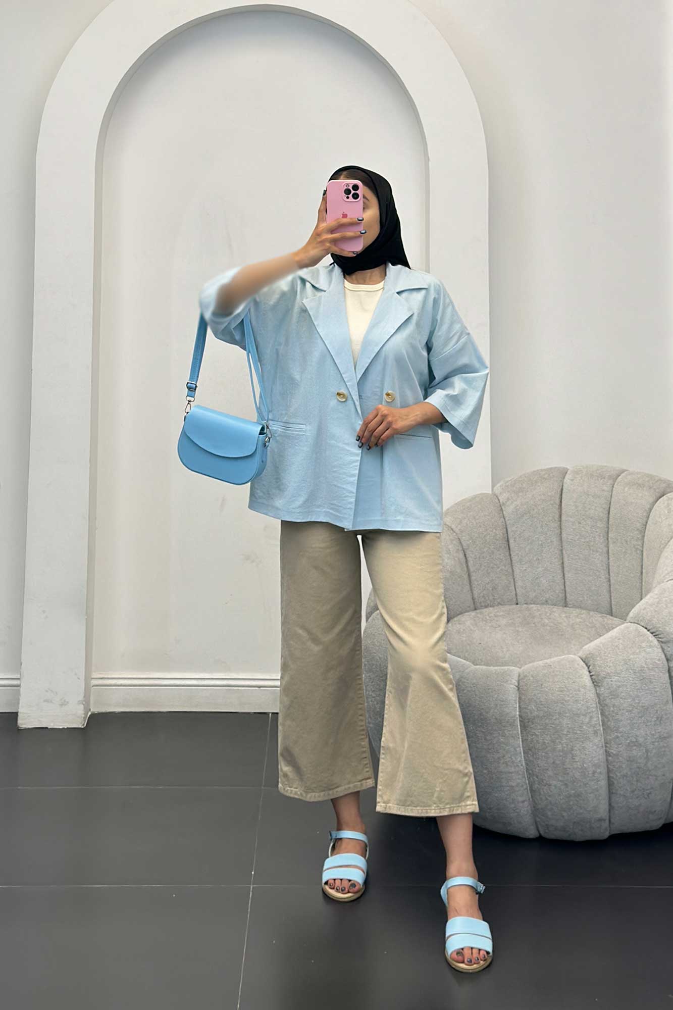 کت تک آستین سه رب