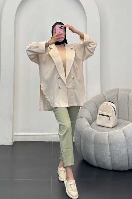 مانتو بغل چاک دار جگوار ژانیتا