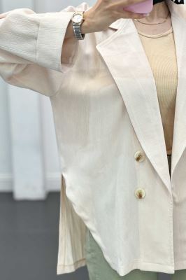 مانتو بغل چاک دار جگوار ژانیتا