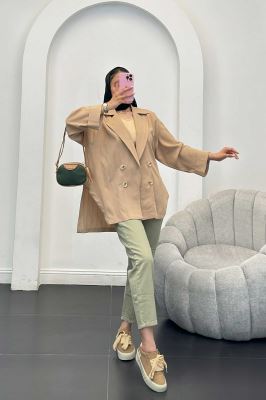 مانتو بغل چاک دار جگوار ژانیتا