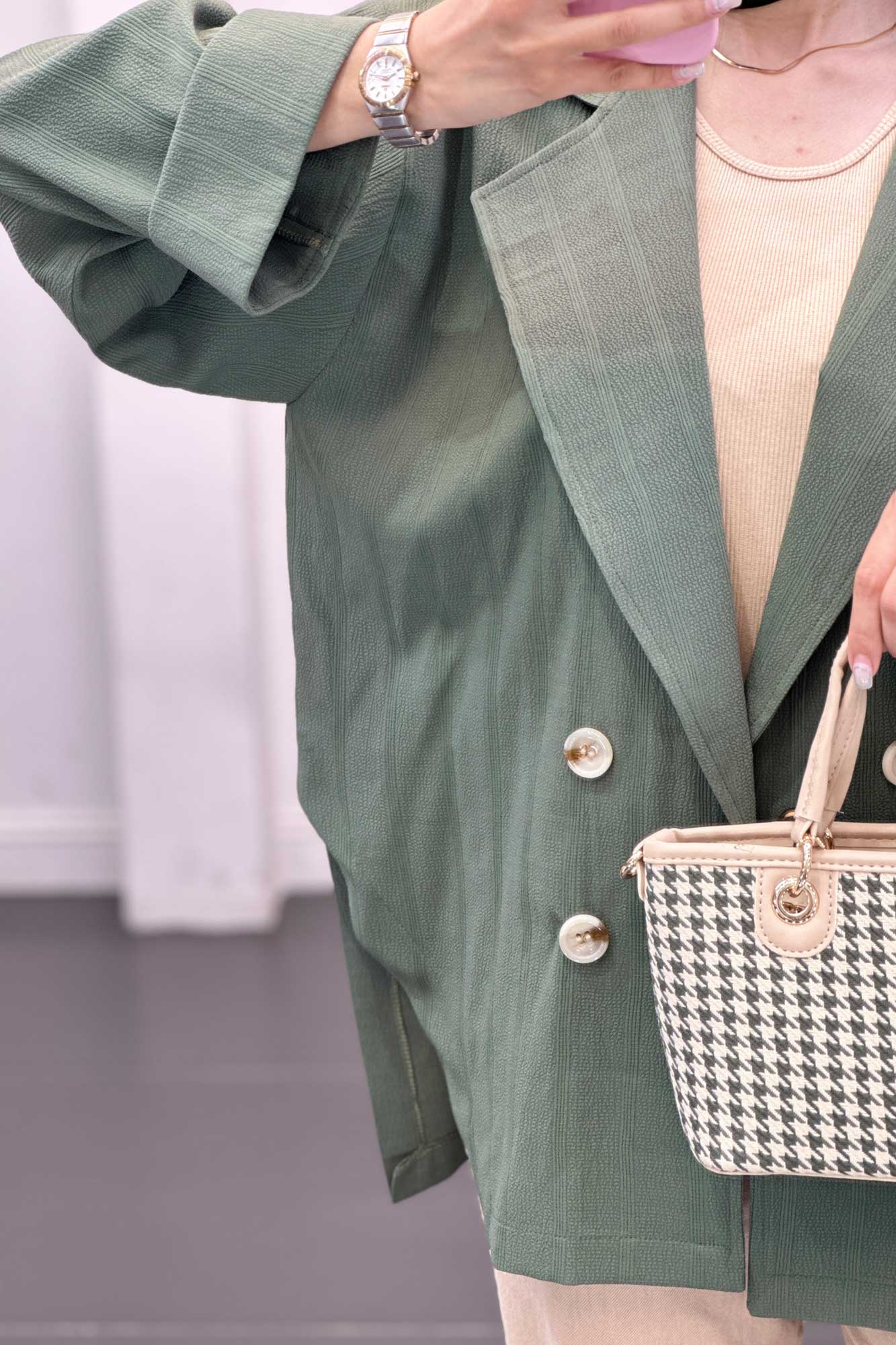 مانتو بغل چاک دار جگوار ژانیتا