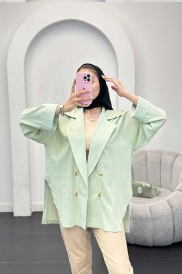 مانتو بغل چاک دار جگوار ژانیتا