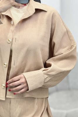 ست شومیز و شلوار السا آستین کیمونو همتا