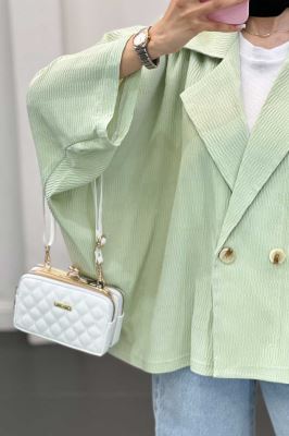 مانتو السا آستین خفاشی مشکات