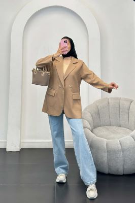 مانتو دو جیب پاکتی نیلسا