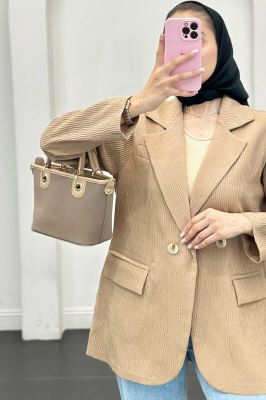 مانتو دو جیب پاکتی نیلسا