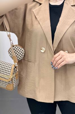 مانتو بابوس دو جیب آستین سه رب