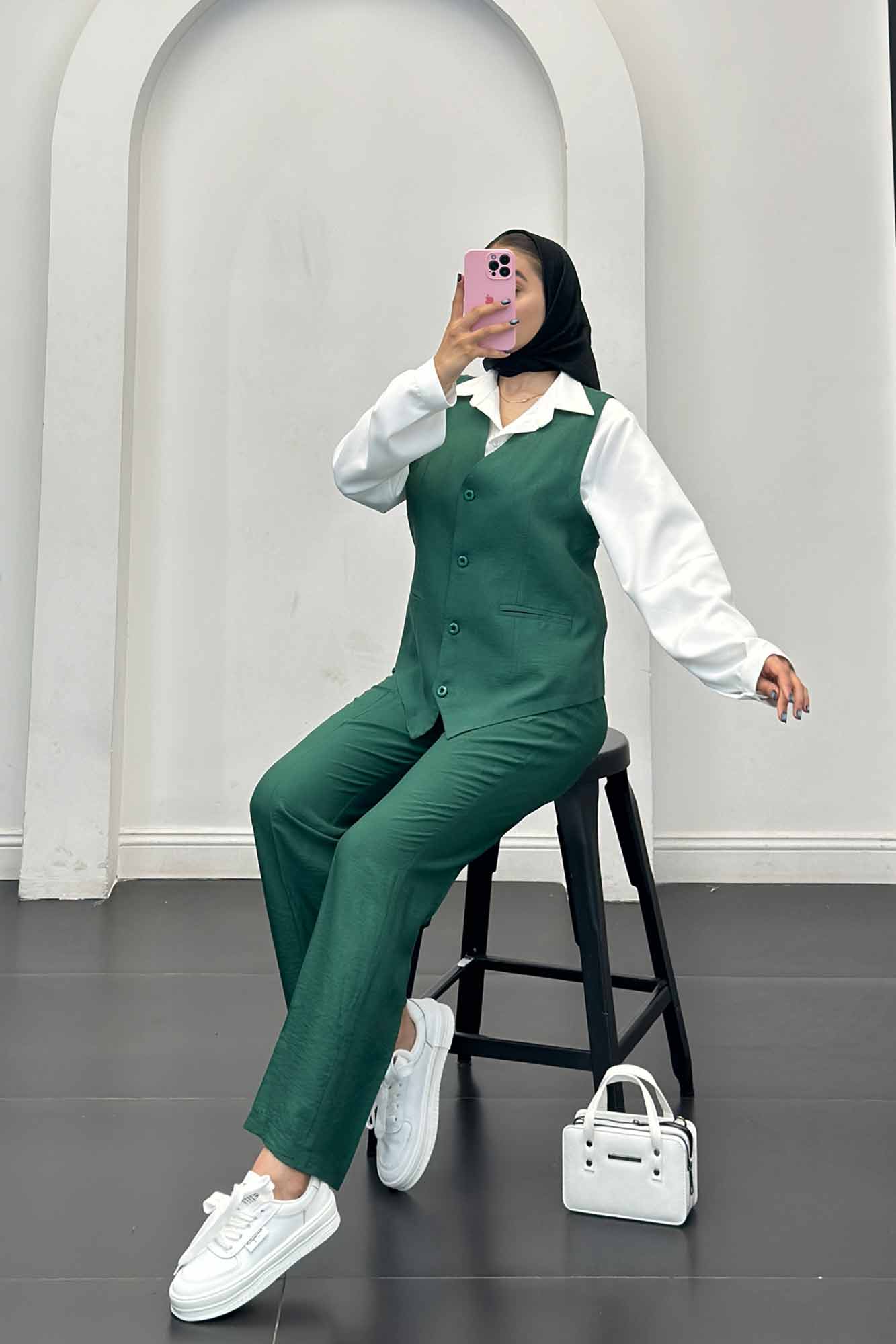 ست جلیقه شلوار بابوس ژینا