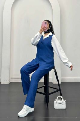 ست جلیقه شلوار بابوس ژینا