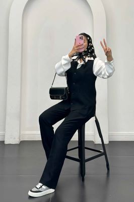 ست جلیقه شلوار بابوس ژینا