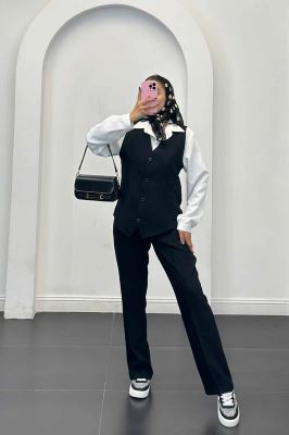 ست جلیقه شلوار بابوس ژینا