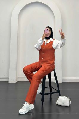 ست جلیقه شلوار بابوس ژینا