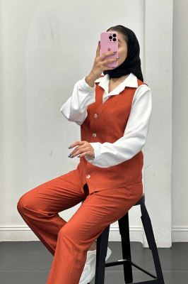 ست جلیقه شلوار بابوس ژینا