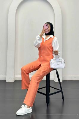 ست جلیقه شلوار بابوس ژینا