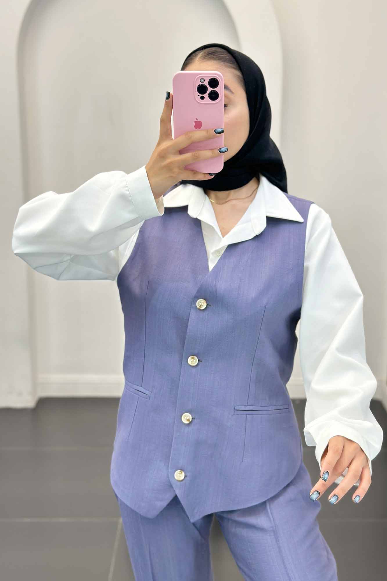 ست جلیقه شلوار بابوس ژینا