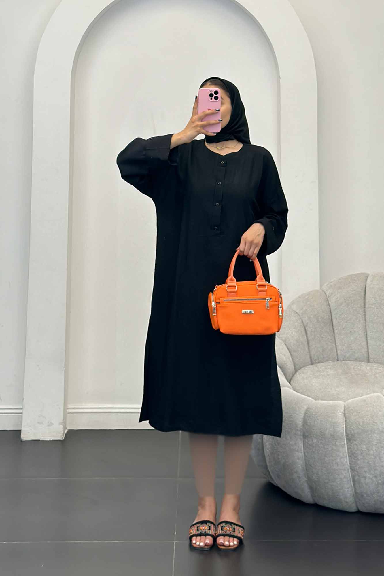 کفتان آستین پاکتی بابوس فادیا