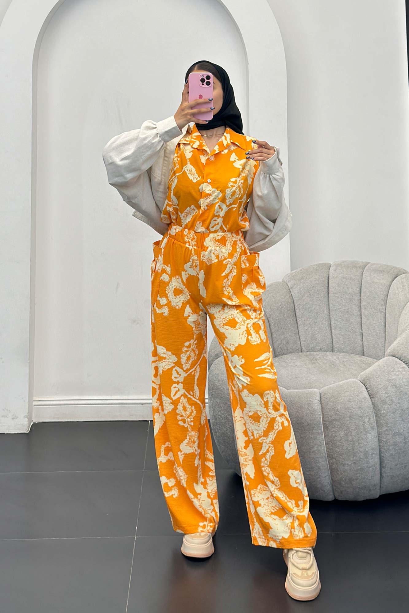 اورال ریفا کمر کش دکمه ای