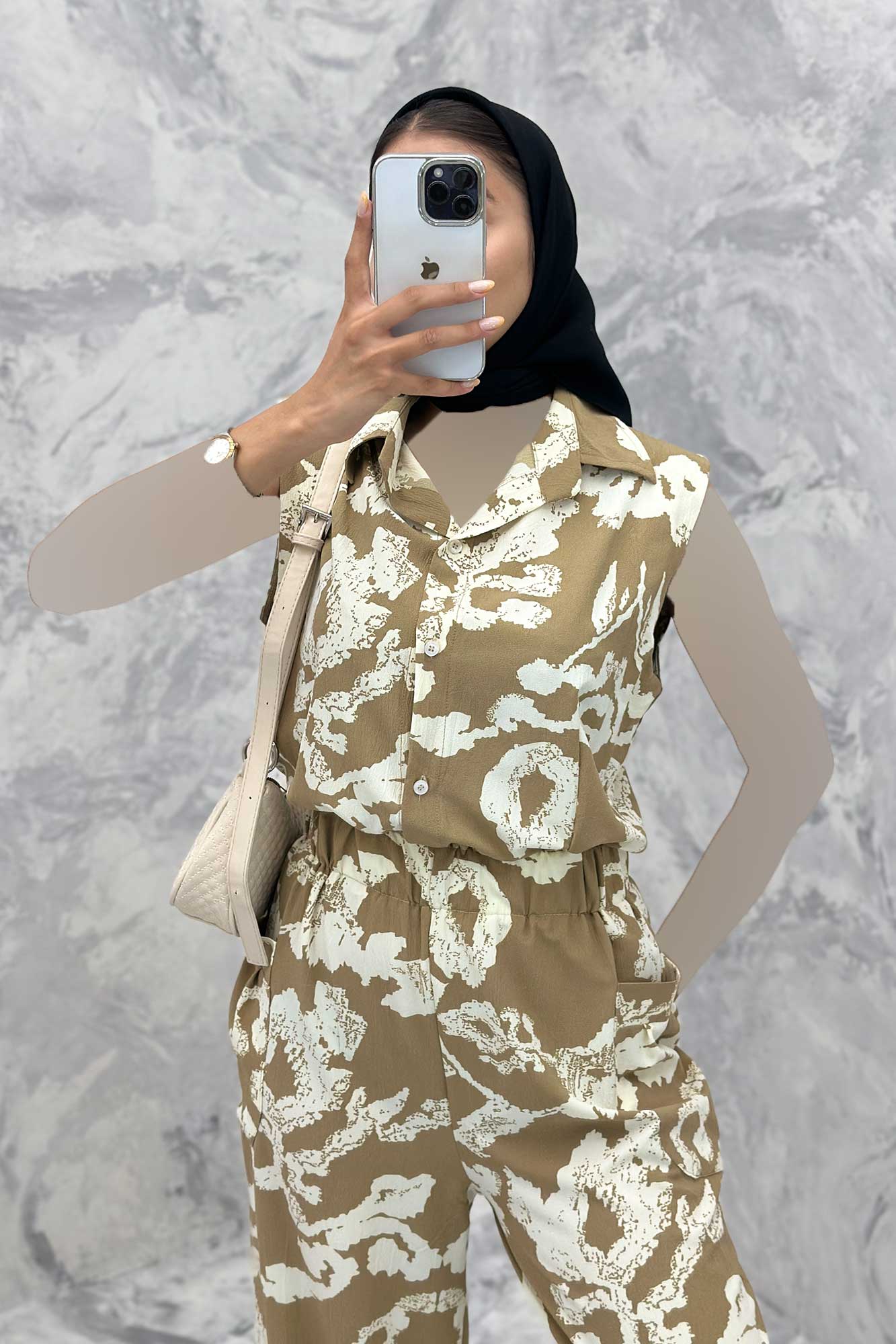 اورال ریفا کمر کش دکمه ای