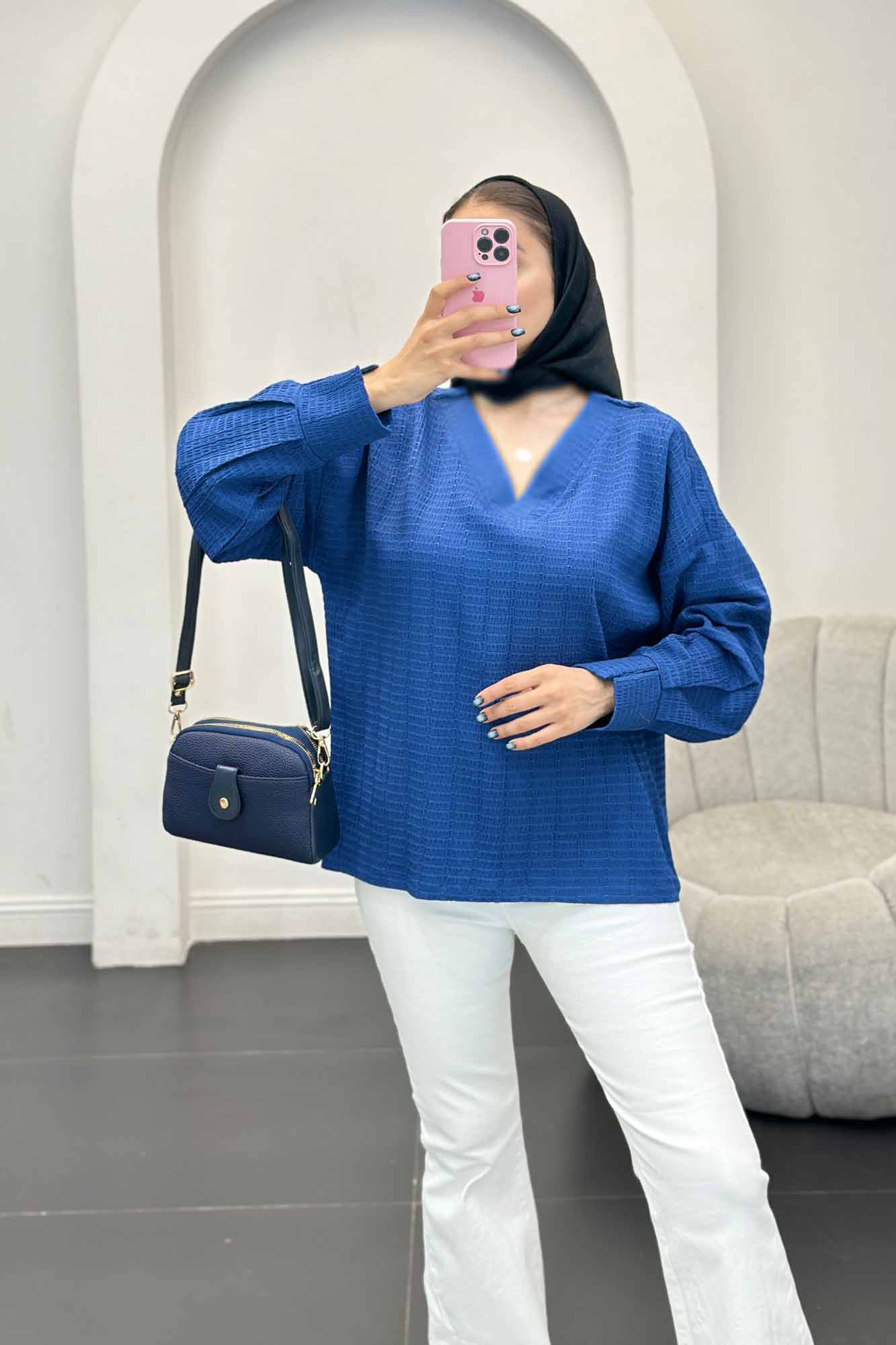 بلور یقه هفت نوا آستین پیله