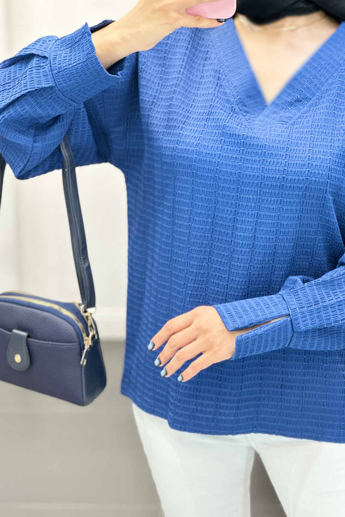 بلور یقه هفت نوا آستین پیله