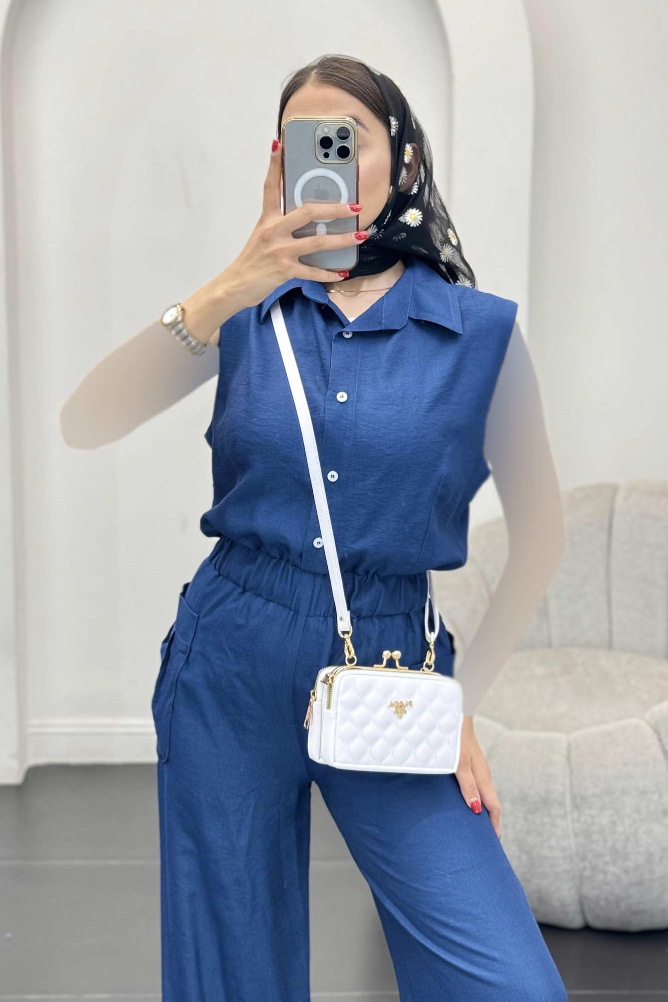 اورال بابوس کمرکش دکمه ای