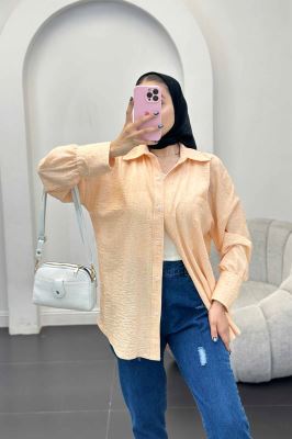 شومیز شانتون برفکی تک جیب