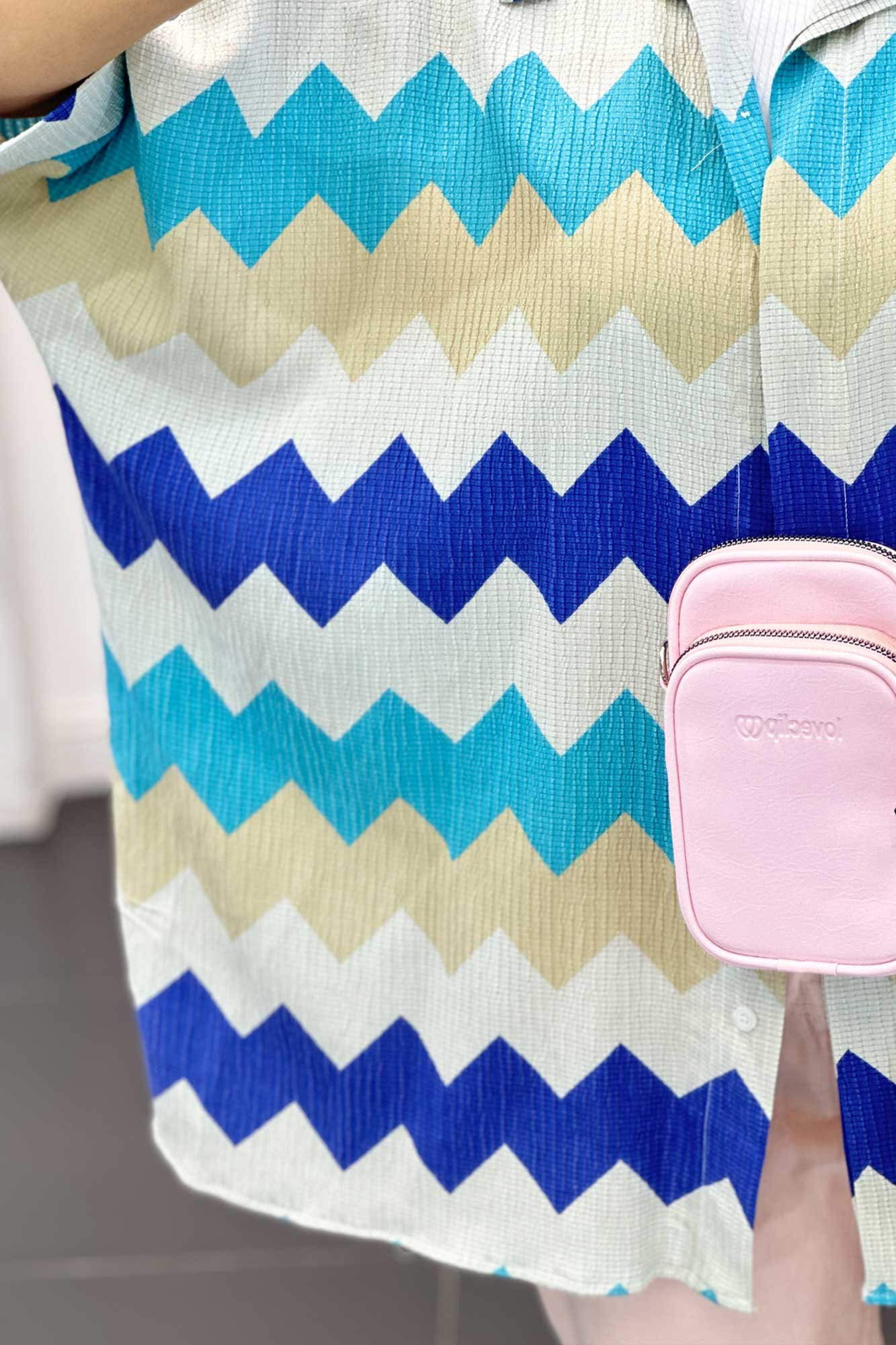 شومیز کراش جناقی آستین سه رب