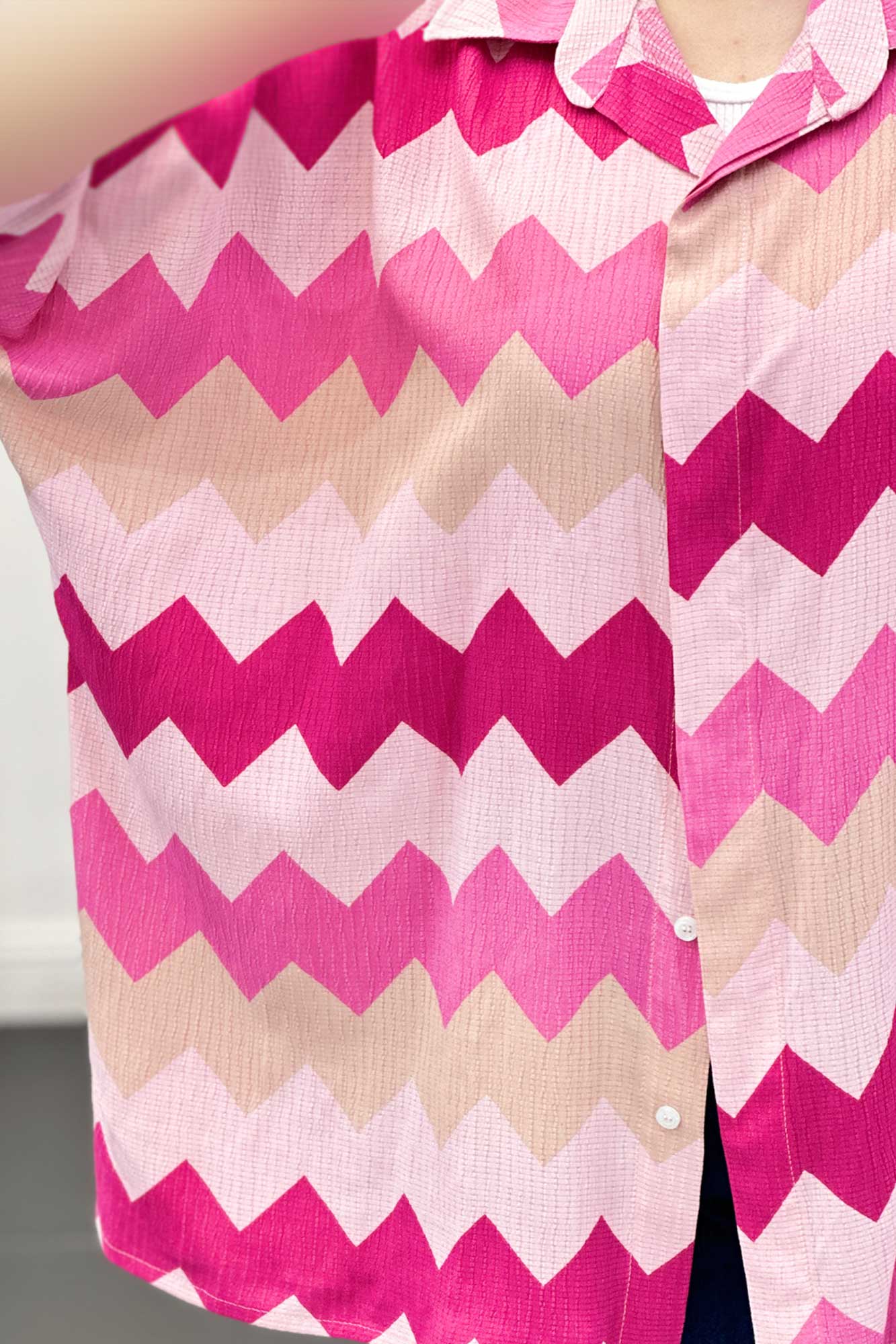 شومیز کراش جناقی آستین سه رب