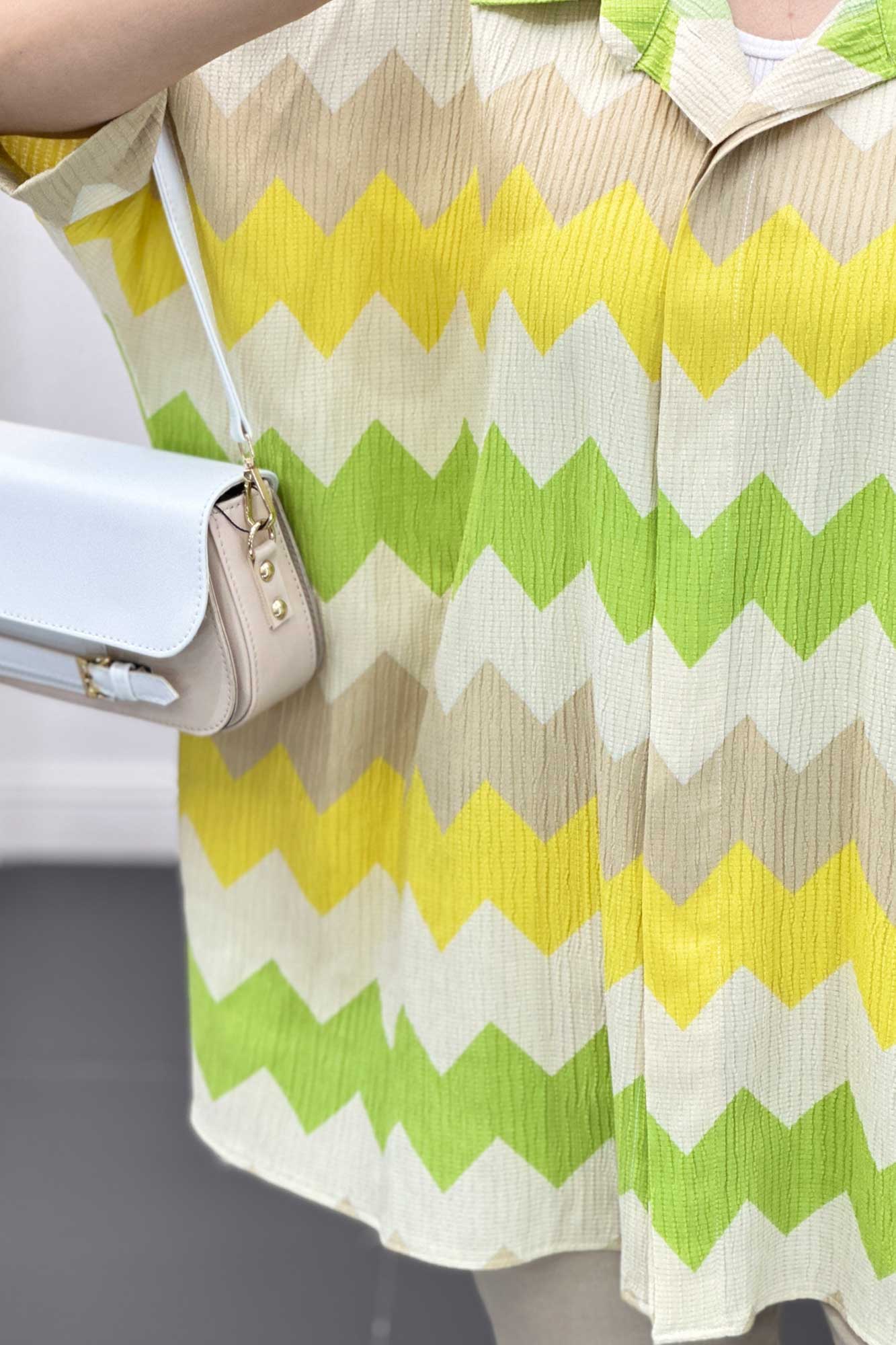 شومیز کراش جناقی آستین سه رب