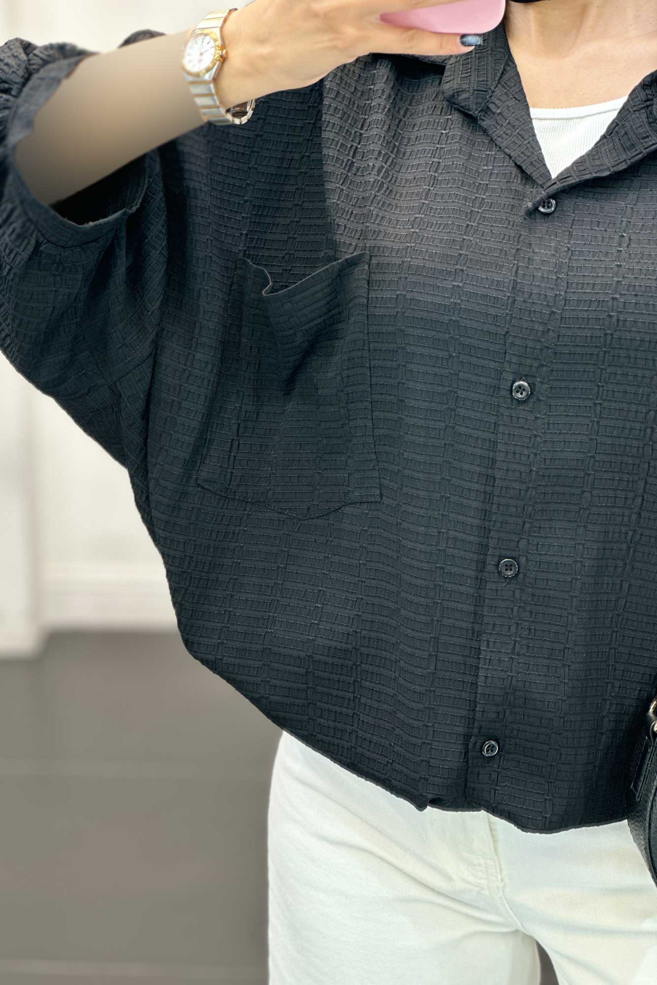 شومیز نوا پشت پیله منگوله دار