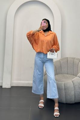 شومیز نوا پشت پیله منگوله دار